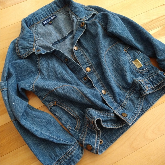 3-4T Souris mini jean jacket - Picture 3 of 7